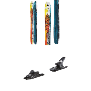 Image of Atomic Bent Chetler 120 Skis 2024 - 184 Package (184 cm) + 120 AT Bindings in Black size 184/120