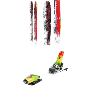 Image of Atomic Bent 110 Skis 2024 - 164 Package (164 cm) + 75 Adult Alpine Bindings in Black size 164/75 | Aluminum