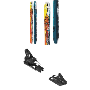 Image of Atomic Bent Chetler 120 Skis 2024 - 192 Package (192 cm) + 115 Adult Alpine Bindings in Black size 192/115