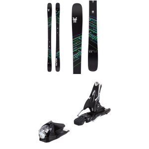 Faction Prodigy 1 Skis 2024 - 164 Package (164 cm) + 90 Adult Alpine Bindings in White size 164/90