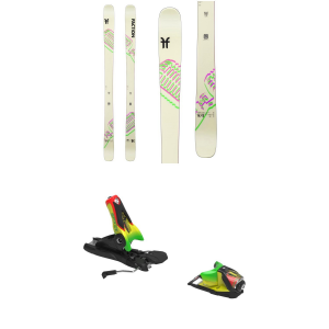 Women's Faction Prodigy 1X Skis 2024 - 164 Package (164 cm) + 90 Adult Alpine Bindings size 164/90