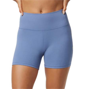 Women's Vuori AllTheFeels Shorts 2024 in Blue size Medium | Elastane/Polyester