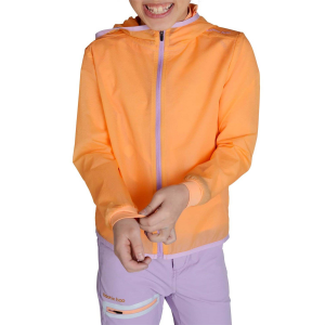 Image of Kid's Hootie Hoo Button Bay Jacket 2024 in Orange size 12 | Spandex/Polyester