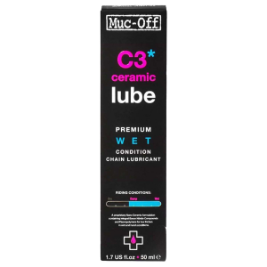 Image of Muc-Off C3 Wet Ceramic 120Medium/Large Bike Chain Lube 2024 - 120Medium/Large size 120Ml