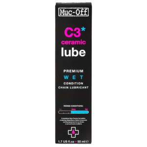 Image of Muc-Off C3 Wet Ceramic 50Medium/Large Bike Chain Lube 2024 - 50Medium/Large size 50Ml