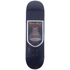 Pass~Port Patch Series Kings X Skateboard Deck 2025 size 8.25