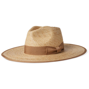 Image of Women's Brixton Jo Straw Rancher Hat 2024 in Khaki size Large