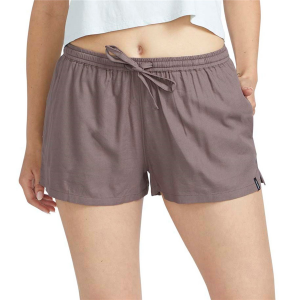 Image of Women's Volcom Stone Def Shorts 2024 Tea in Green size Medium | Cotton/Viscose