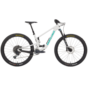 Santa Cruz Bicycles Tallboy 5 C S Complete Mountain Bike 2024 - XXL in White size 2X-Large