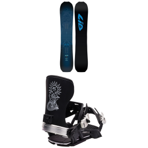 Lib Tech T.Rice Golden Orca Snowboard 2024 - 153 Package (153 cm) + S Mens | Aluminum in Black size 153/S | Aluminum/Polyester