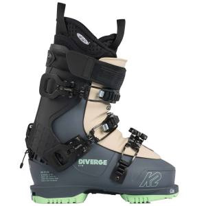 Women's K2 FL3X Diverge LT Alpine Touring Ski Boots 2023 in Gray size 27.5 | Nylon