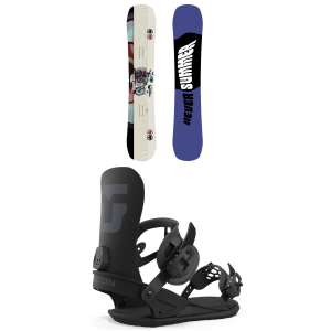 Never Summer Proto Slinger Snowboard 2024 - 153 Package (153 cm) + S Mens in Red size 153/S | Aluminum/Plastic