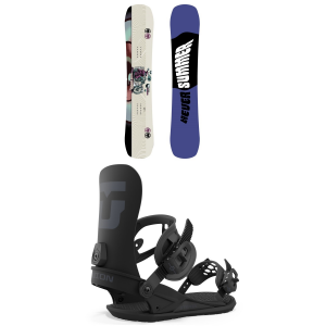 Never Summer Proto Slinger Snowboard 2024 - 153 Package (153 cm) + L Mens in Red size 153/L | Aluminum/Plastic