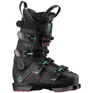Women's Salomon S/Max 120 W GW Ski Boots 2022 in Black size 22.5 | Polyester