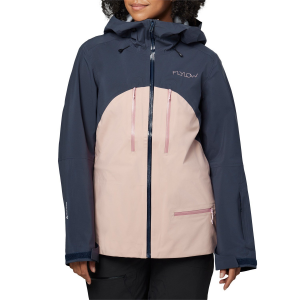 Women's Flylow Domino Jacket 2024 in Blue size Medium | Nylon