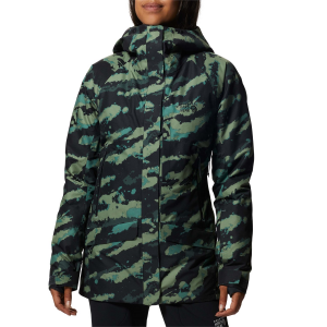 Women's Mountain Hardwear Cloud Bank GORE-TEX Insulated Jacket 2023 in Green size X-Large | Polyester