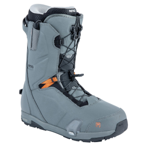 Nitro Profile TLS Step On Snowboard Boots 2024 in Gray size 10.5