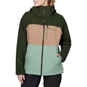 Women's Flylow Lucy Jacket 2024 in Green size Small | Polyester