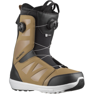 Salomon Launch Boa SJ Snowboard Boots 2024 in Khaki size 11.5