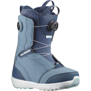 Women's Salomon Ivy Boa SJ Snowboard Boots 2024 in Blue size 6.5 | Rubber