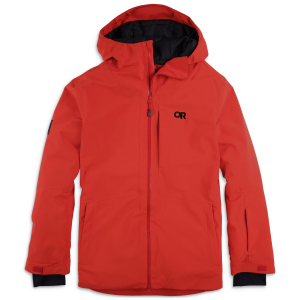 Outdoor Research Snowcrew Jacket Men's 2023 in Red size 2X-Large | Nylon/Polyester
