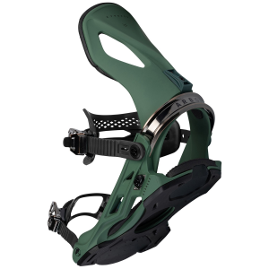 Arbor Cypress Snowboard Bindings 2024 in Green size Large/X-Large | Plastic