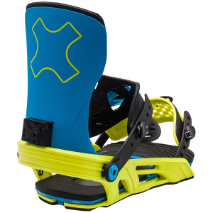 Bent Metal Axtion Snowboard Bindings 2024 | Aluminum in Blue size Large | Aluminum/Polyester