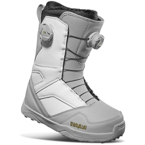 Women's thirtytwo STW Double Boa Snowboard Boots 2023 in Gray size 10