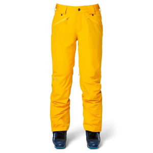 Women's Flylow Daisy Insulated Pants 2023 in Yellow size X-Large | Polyester