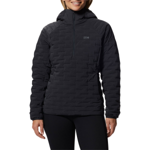 Women's Mountain Hardwear Stretchdown Light Pullover Jacket 2024 in Gray size Medium | Nylon/Elastane