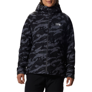 Women's Mountain Hardwear Stretch Ozonic(TM) Insulated Jacket 2023 in Black size Small | Nylon/Elastane