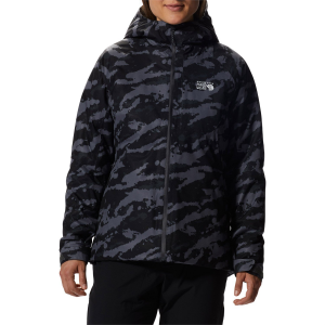 Women's Mountain Hardwear Stretch Ozonic(TM) Insulated Jacket 2023 in Black size Medium | Nylon/Elastane