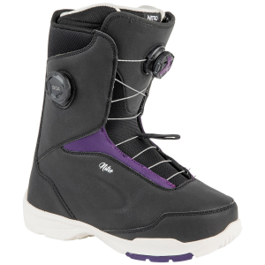 Women's Nitro Scala Boa Snowboard Boots 2025 in Black size 10 | Rubber