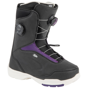Women's Nitro Scala Boa Snowboard Boots 2025 in Black size 6.5 | Rubber