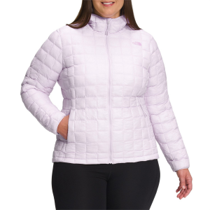 Women's The North Face ThermoBall(TM) Eco 2.0 Plus Hoodie 2023 in Purple size X-Large | Nylon/Polyester