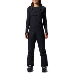 Women's Mountain Hardwear Firefall/2(TM) Bibs 2024 in Black size X-Small | Nylon/Polyester