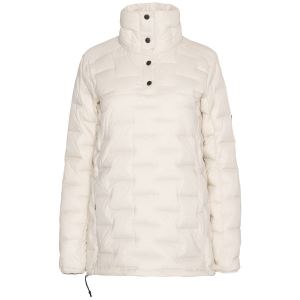 Women's Armada Sankaty Down Pullover Jacket 2024 in White size Small | Nylon/Elastane