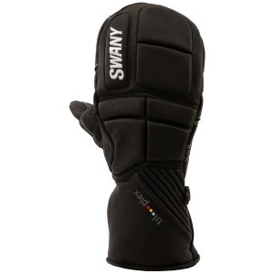 Swany X-Pert Mittens 2025 in Black size X-Large | Leather/Polyester