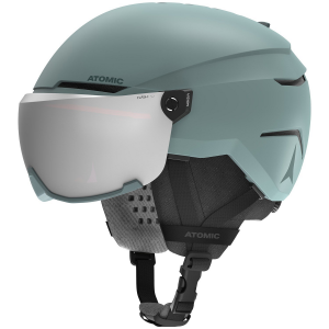 Kid's Atomic Savor Visor Helmet 2024 in Green size Small | Plastic