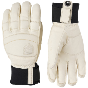 Hestra Fall Line 5-Finger Gloves 2025 in White size 9 | Leather/Polyester/Neoprene