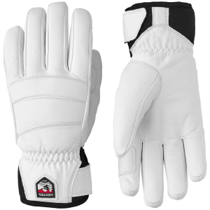 Women's Hestra Fall Line Gloves 2024 in White size 8 | Leather/Polyester/Neoprene