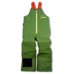 Kid's Hootie Hoo Pinnakle 2L Insulated Bibs 2023 in Green size Medium | Polyester
