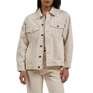 Women's Thrills Madi Jacket 2023 in White size Large | Cotton/Denim