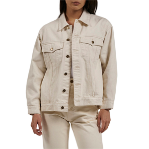 Women's Thrills Madi Jacket 2023 in White size Medium | Cotton/Denim