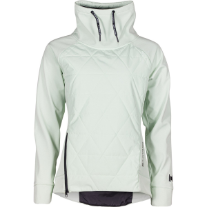 Women's L1 Phase Tech Fleece 2023 in Green size X-Large | Polyester