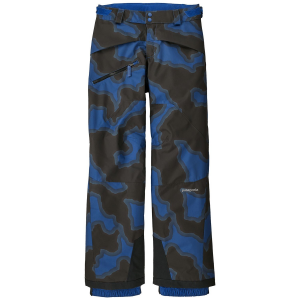 Kid's Patagonia Snowshot Pants Boys' 2023 in Blue size Medium | Polyester