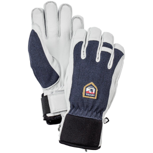 Hestra Army Leather Patrol Gloves 2025 in Blue size 8 | Leather/Polyester