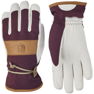 Women's Hestra Voss CZone Gloves 2024 in Purple size 9 | Leather/Polyester