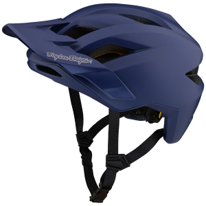Troy Lee Designs Flowline MIPS Bike Helmet 2023 in Blue size X-Large/2X-Large | Polyester