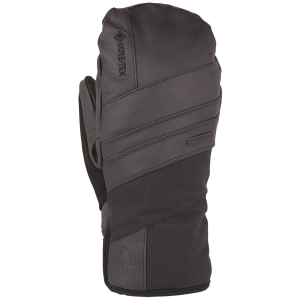 POW Royal GORE-TEX Mittens 2025 in Black size Medium | Leather